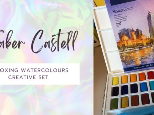 Esploriamo il Set di Acquerelli Faber-Castell da 24 Colori
